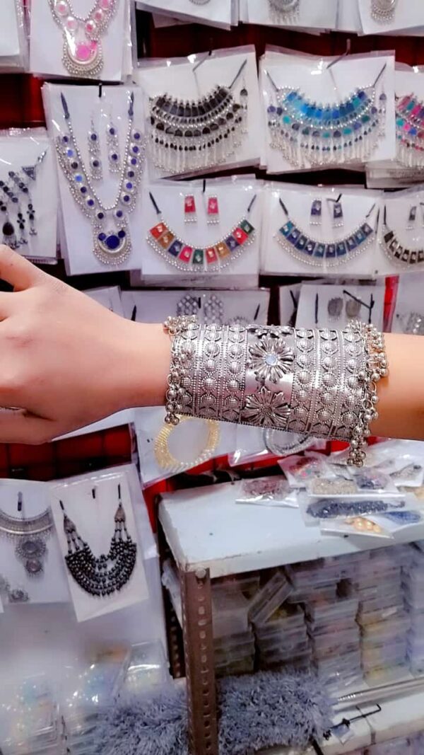 oxidised cuff for women - Image 2